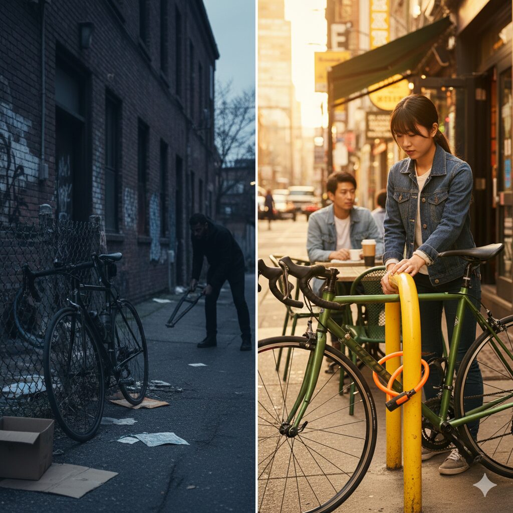 盗まれやすい場所と盗まれにくい色は？